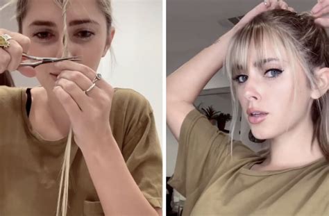 How To Cut Your Own Bangs At Home If You Must Aol Lifestyle