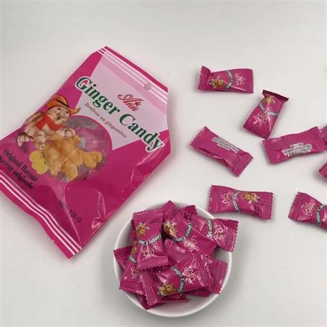 Sweet Ginger Hard Candy Original Flavor Ginger Candy Organic Healthy