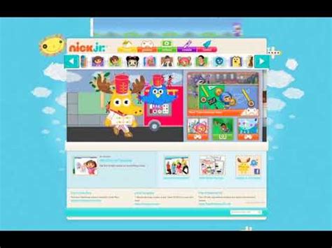 Download your preschooler's new favorite app Nick Jr Website March 2011 - YouTube