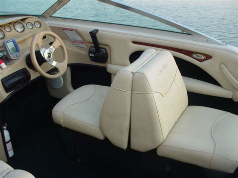 1) convertible top (connected to w/s), or 2) bimini top (above, not connected to, windshield).; Sea Ray Signature 190 Cuddy Cabin 1999 for sale for $2,000 ...