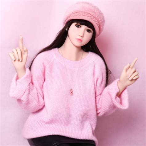 Pinklover 155cm Small Breast Flat Chest Real Silicone Sex Dolls Japanese Anime Love Realistic