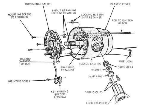 Diagram 1968 Mustang Wiring Diagram Column Mydiagramonline