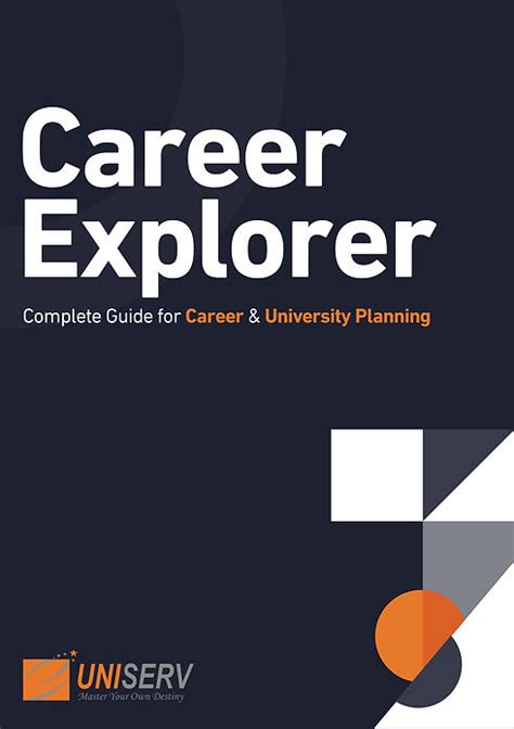 Career Explorer Toolkit Uniserv Education