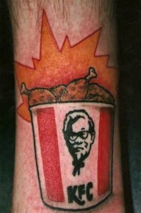 Kfc Double Down Tattoo Joins The Pantheon Of Ridiculously Bad Food