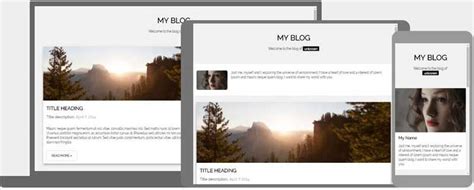 Blog Template  Css templates, Blog layout, Responsive web design template