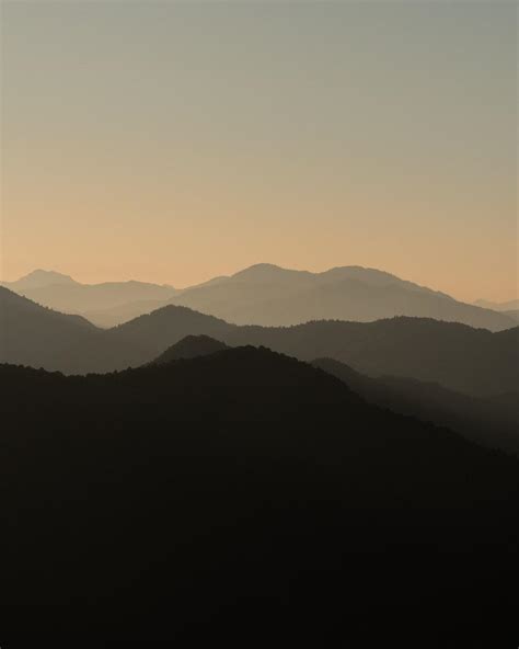 Mountain Silhouette Wallpapers Top Free Mountain Silhouette