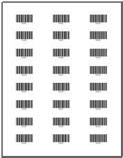 These types of label template 24 per sheet can be used simply by people in addition to companies. Handy Library Manager, tutorial: list of pdf files with ready to print barcode labels