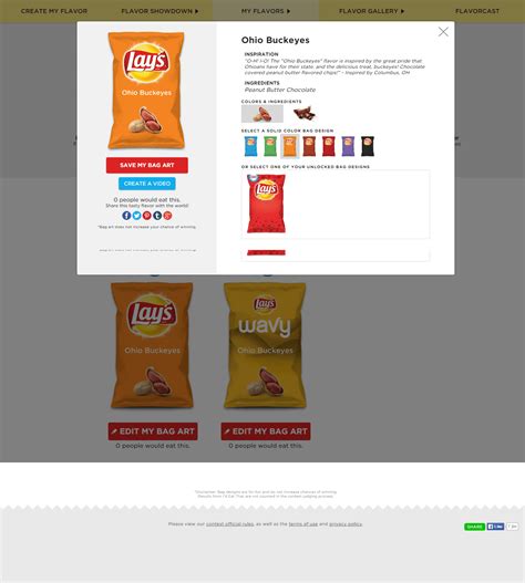 Lay's Do Us A Flavor - Create Your Own Chip Flavor 