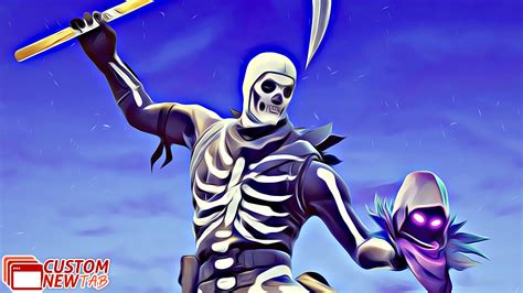Find all the cool stuff from the community and official wallpapers from epic games as well! Raven Fortnite Skin Wallpaper Chrome Theme - New Tabsy