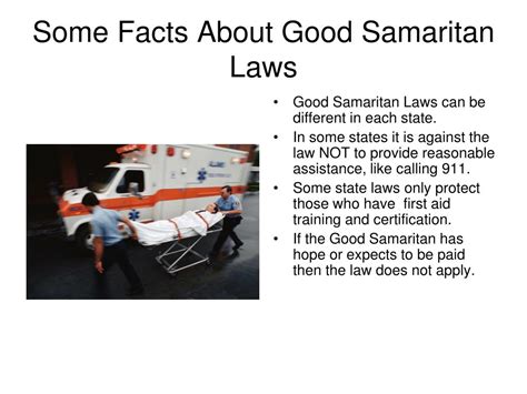 Ppt Good Samaritan Laws Powerpoint Presentation Free Download Id