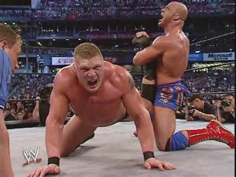 Brock Lesnar Vs Kurt Angle Wwf Superstars Wwe Wrestlers