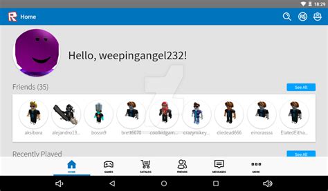 My Roblox Account By Weepingmangle232 On Deviantart
