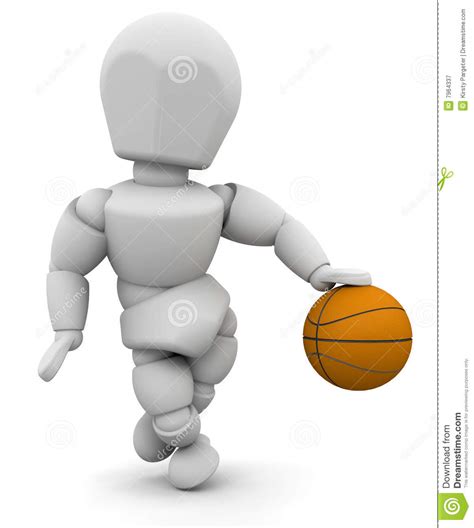 Basketball Player Stock Illustration Illustration Of Exercise 7964337