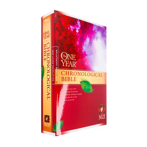 Nlt One Year Chronological Bible Paperback Mardel 9781414314082