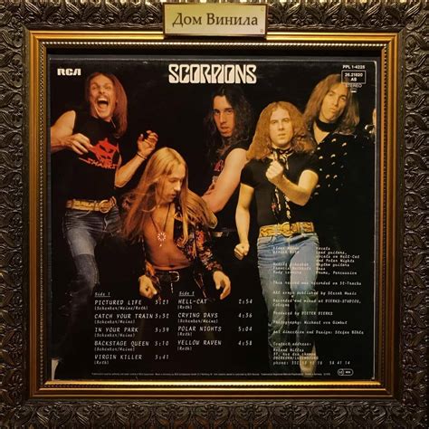 Купить виниловую пластинку Scorpions Virgin Killer nude cover