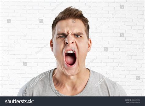 Anger Rage Shout Stock Photo 286535774 Shutterstock