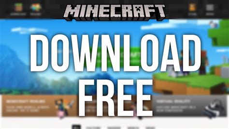 Create a shelter, his own settlement, fight monsters, explore mines, tame an animal, and more. How to Download Minecraft for Free! - YouTube
