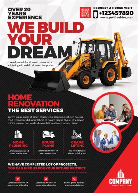 Construction Flyer Template Free