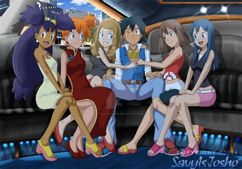 Ash Is So Lucky To Have Them Ash Loves Misty Sexy Pokemon Pokemon