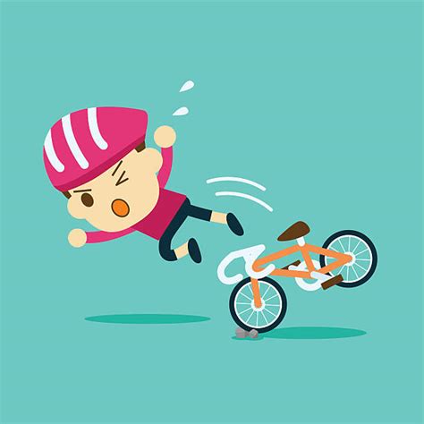 Best Falling Off A Bike Illustrations Royalty Free Vector Graphics