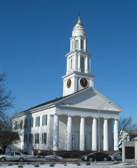 Center Congregational Church Meriden 1830 Historic Buildings Of