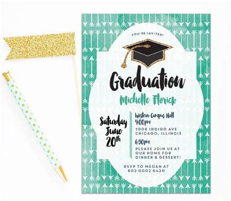 49 Graduation Invitation Designs And Templates Psd Ai Word Free