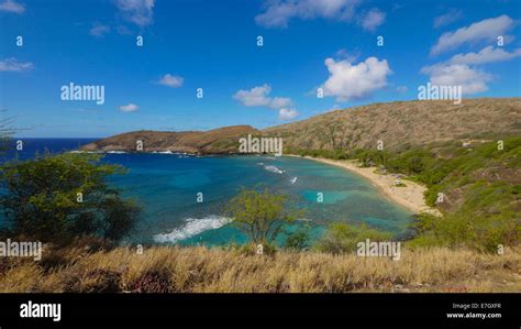 Hanauma Bay Oahu Hawaii Stock Photo Alamy