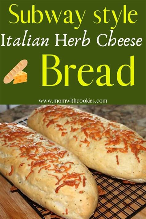 Italian Herbs And Cheese Bread Mom With Cookies