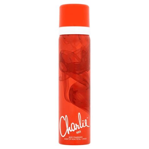 Morrisons Charlie Red Body Spray 75mlproduct Information