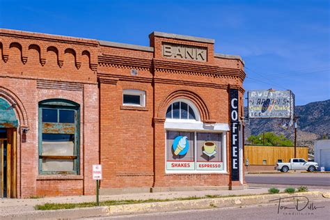 Former Bank Building In Magdalena New Mexico Tom Dills Photography Blog