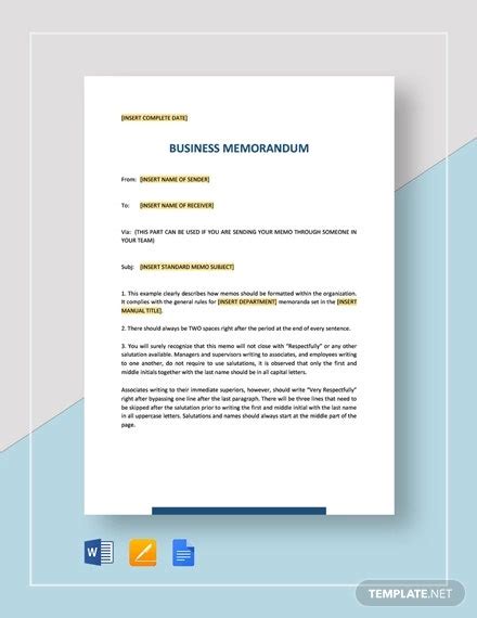 Memorandum on transfer pricing documentation and country by country regard to related party royalties paid, related party royalties received, interest paid and received from related persons, management and other service fees paid to and. Memorandum Format - 21+ Free Word, PDF Documents Download ...