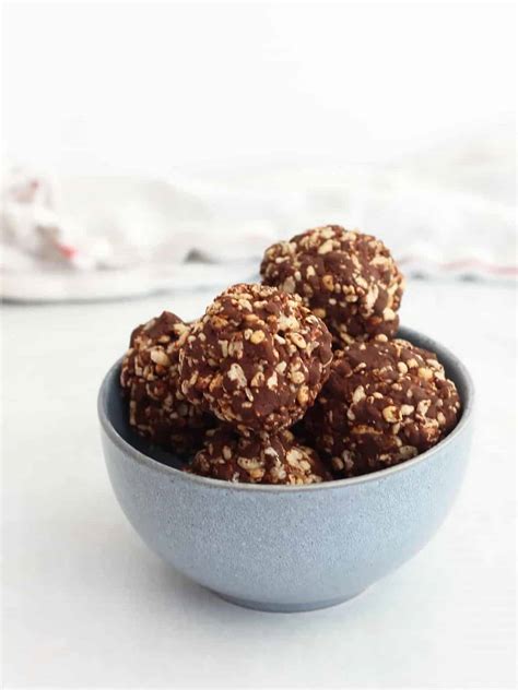 Chocolate Rice Krispie Balls Slow The Cook Down