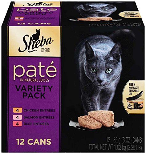 Whiskas, royal canin, iams and crave. SHEBA Pate in Natural Juices Turkey Entrée Canned Cat Food ...