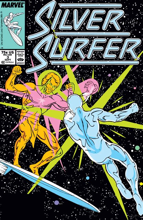 Silver Surfer 1987 3 Comic Issues Marvel