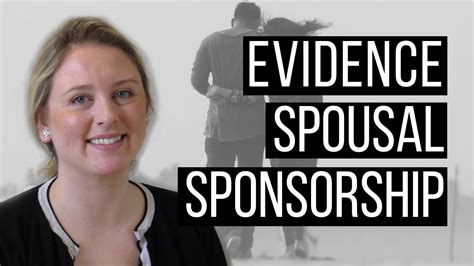 Evidence For Spousal Sponsorship Bring Your Spouse To Canada Youtube