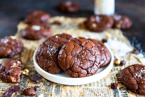 Fudgy Brownie Cookies Hot Chocolate Hits