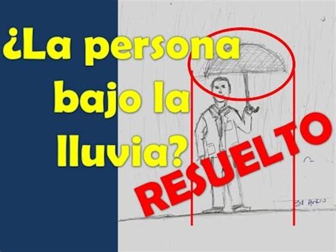 Test Persona Bajo La Lluvia Resuelto Test Persona Bajo La Lluvia