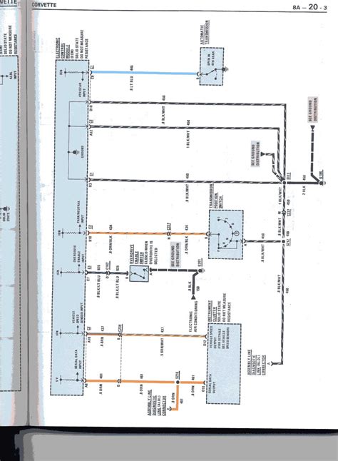 1987 C4 Corvette Wiring Diagram Schematic