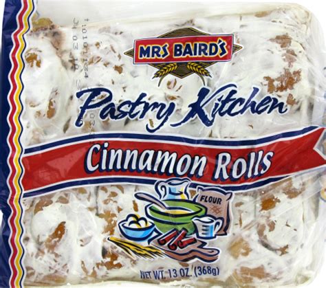 Mrs Bairds Pastry Kitchen Cinnamon Rolls 1175 Oz Kroger