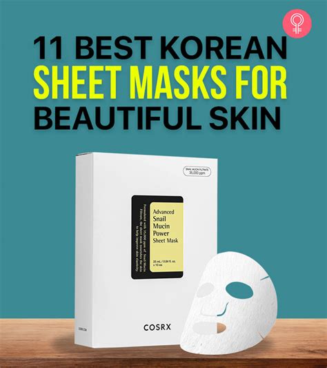 11 Best Korean Sheet Masks For Healthy And Glowing Skin Stylecraze