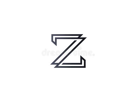 Initial Letter Z Logo Template Alphabet Symbol For Corporate Stock