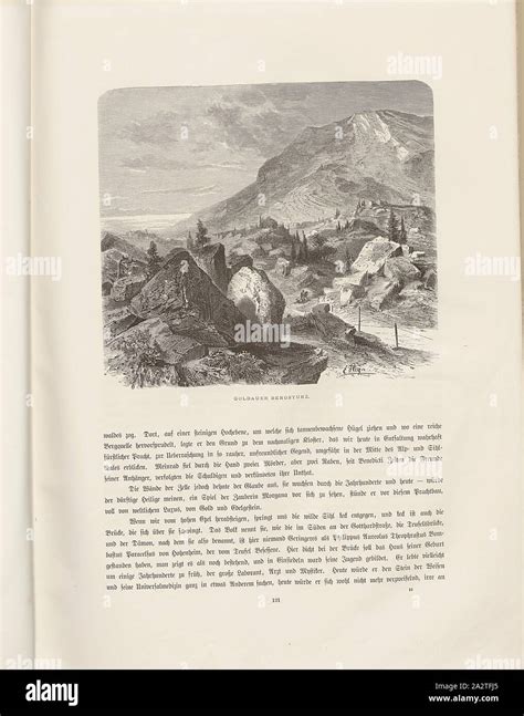 Goldau Landslide Illustration Of The Landslide At Arth Goldau From The