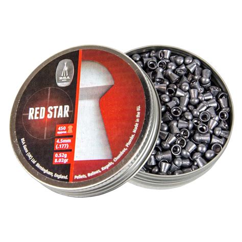 Bsa Red Star Pellets 177 Cal 450 Tin — Delta Mike Ltd
