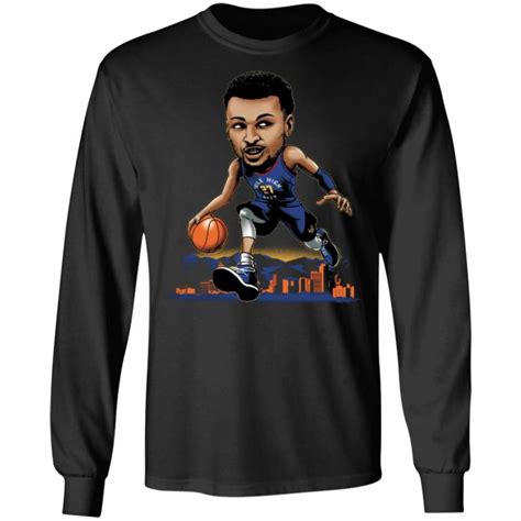 The nuggets compete in the national basketball association (nba). Nuggets Merch Denver Nuggets Jamal Murray Caricature ...