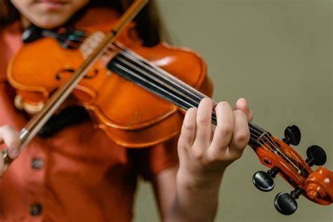 Person Playing Violin In Close Up Photography · Free Stock Photo