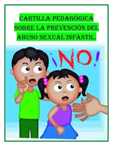 Calaméo Cartilla Pedagógica Sobre La Prevención Del Abuso Sexual
