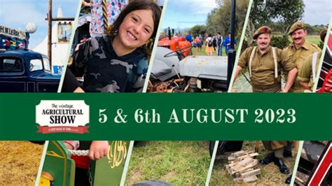The Vintage Agricultural Show 2023 Guernsey With Kids