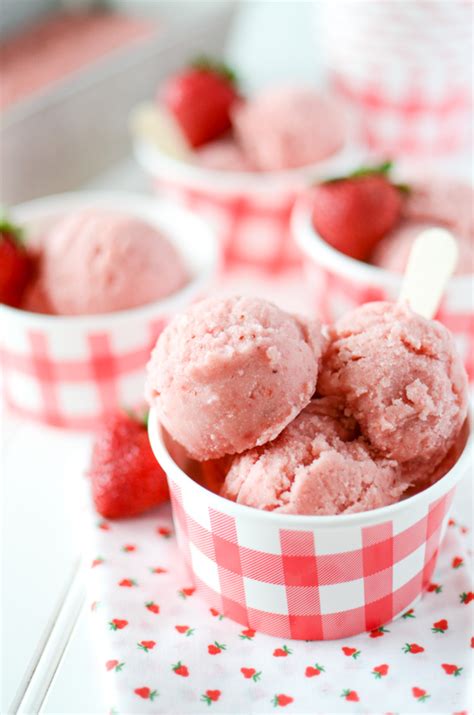 Creamy Strawberry Watermelon Sorbet Simply Whisked