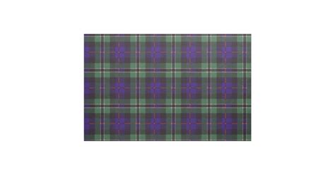 Rose Clan Plaid Scottish Tartan Fabric