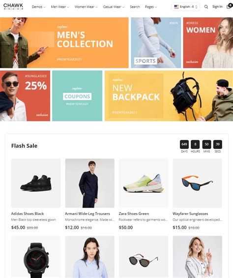 React Ecommerce Template